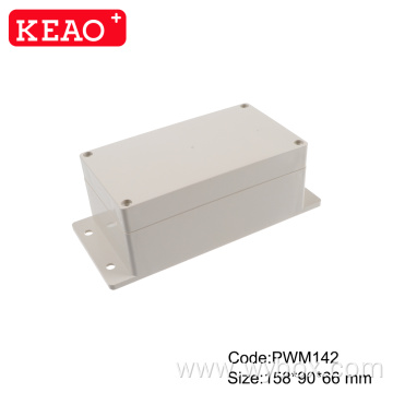 Sheet metal wall mount enclosure surface mount junction box junction box with ear waterproof electronics enclosure flanged enc